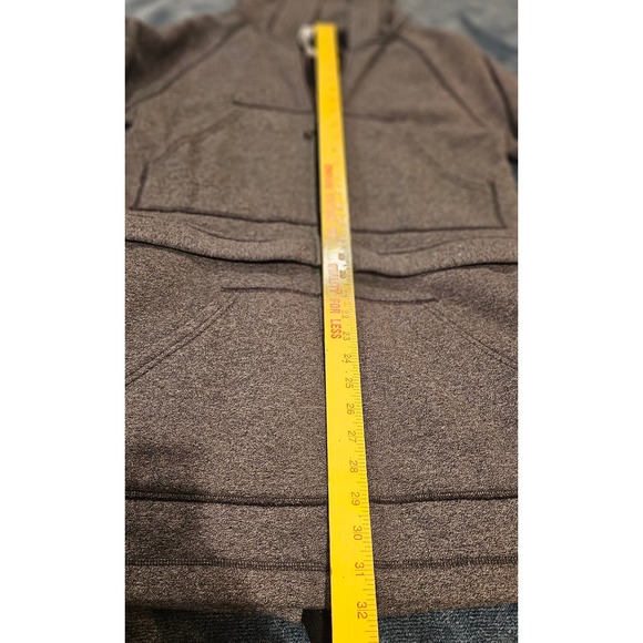 Lululemon Long & Short of It Hooded Convertible Cropped Long Jacket Women's 8 - Picture 5 of 8